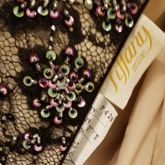 SALE PRICE!! BRAND NEW! Tiffany formal pageant prom gown NWT - Picture 7 of 8